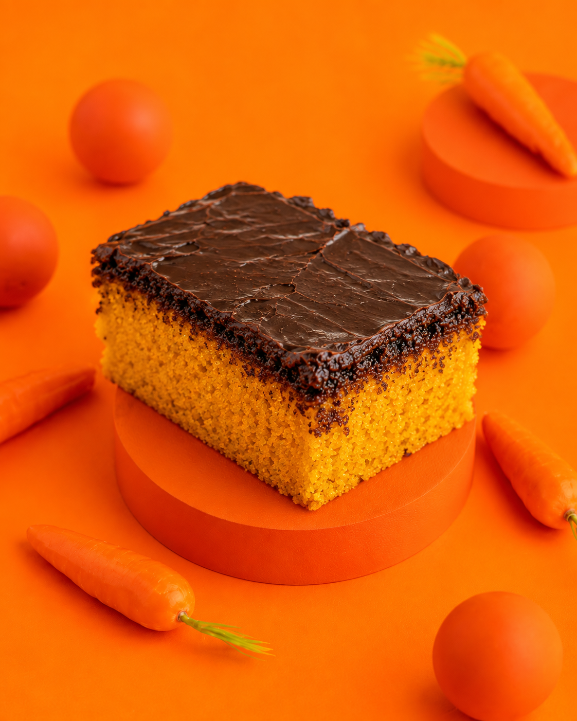 Bolo de Cenoura Artesanal | Bolo de Aniversário de Cenoura