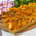 Pizza de Frango Artesanal com Damasco | Pizza de Aniversário de Frango com Damasco