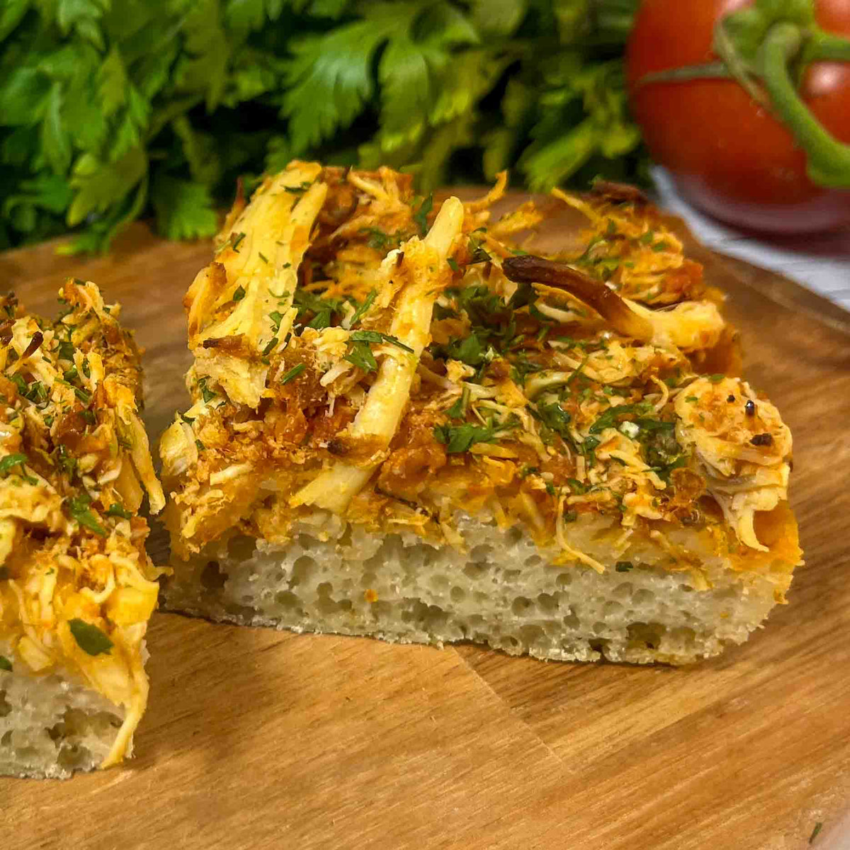 Pizza de Frango Artesanal | Pizza de Aniversário de Frango